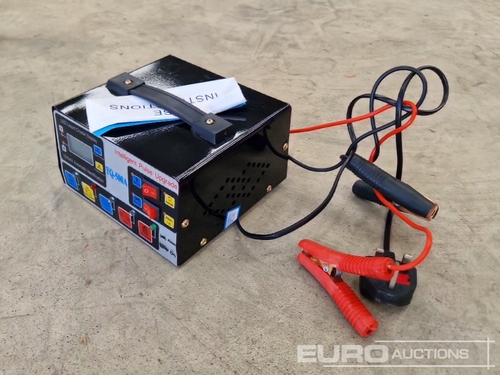 Unused 500 Amp 12/24V Heavy Duty Car Battery Charger - Equipo de taller: foto 3 Unused 500 Amp 12/24V Heavy Duty Car Battery Charger - Equipo de taller: foto 3