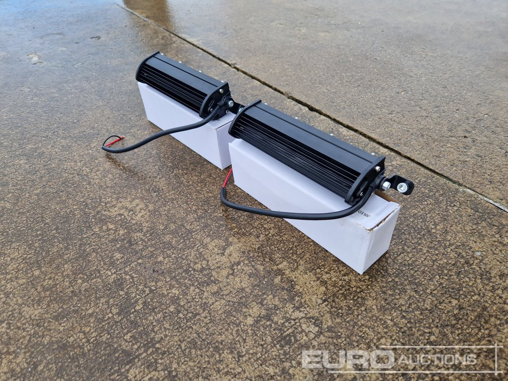 Unused 7" 60W LED Light Bar, Mounting Brackets, IP68 Waterproof (2 of) - Equipo de taller: foto 3 Unused 7" 60W LED Light Bar, Mounting Brackets, IP68 Waterproof (2 of) - Equipo de taller: foto 3