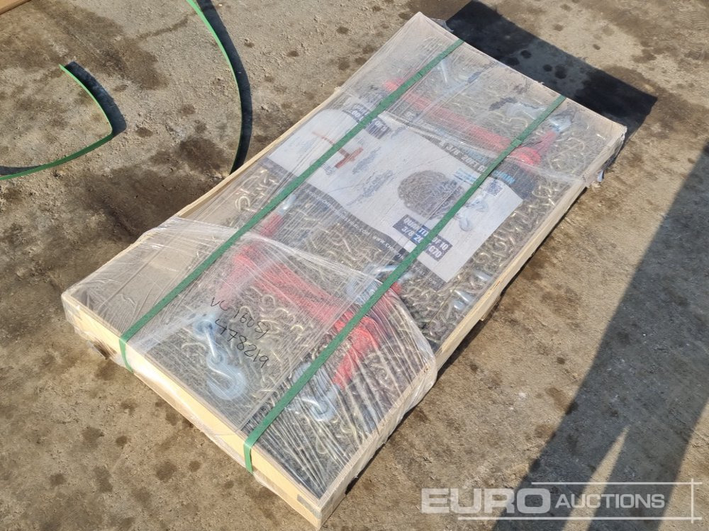 Unused 9200LBS Rachet Binder (5 of), 3/8" 20' G70 Chain (10 of) - Equipo de construcción: foto 1 Unused 9200LBS Rachet Binder (5 of), 3/8" 20' G70 Chain (10 of) - Equipo de construcción: foto 1