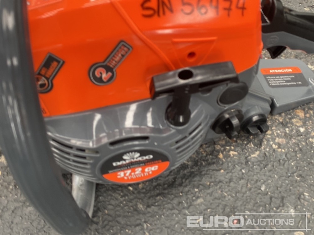 Unused Daewoo DACS3816 37cc 16" Petrol Chainsaw - Equipo de taller: foto 5 Unused Daewoo DACS3816 37cc 16" Petrol Chainsaw - Equipo de taller: foto 5