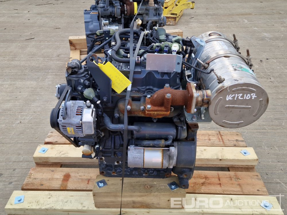 Unused Kubota 3 Cylinder Engine - Motor: foto 2 Unused Kubota 3 Cylinder Engine - Motor: foto 2