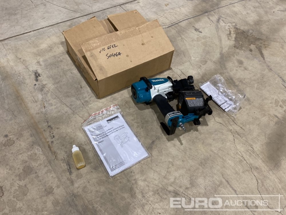 Unused Makita AN454 Pneumatic Nailer (Body Only) - Equipo de construcción: foto 1 Unused Makita AN454 Pneumatic Nailer (Body Only) - Equipo de construcción: foto 1