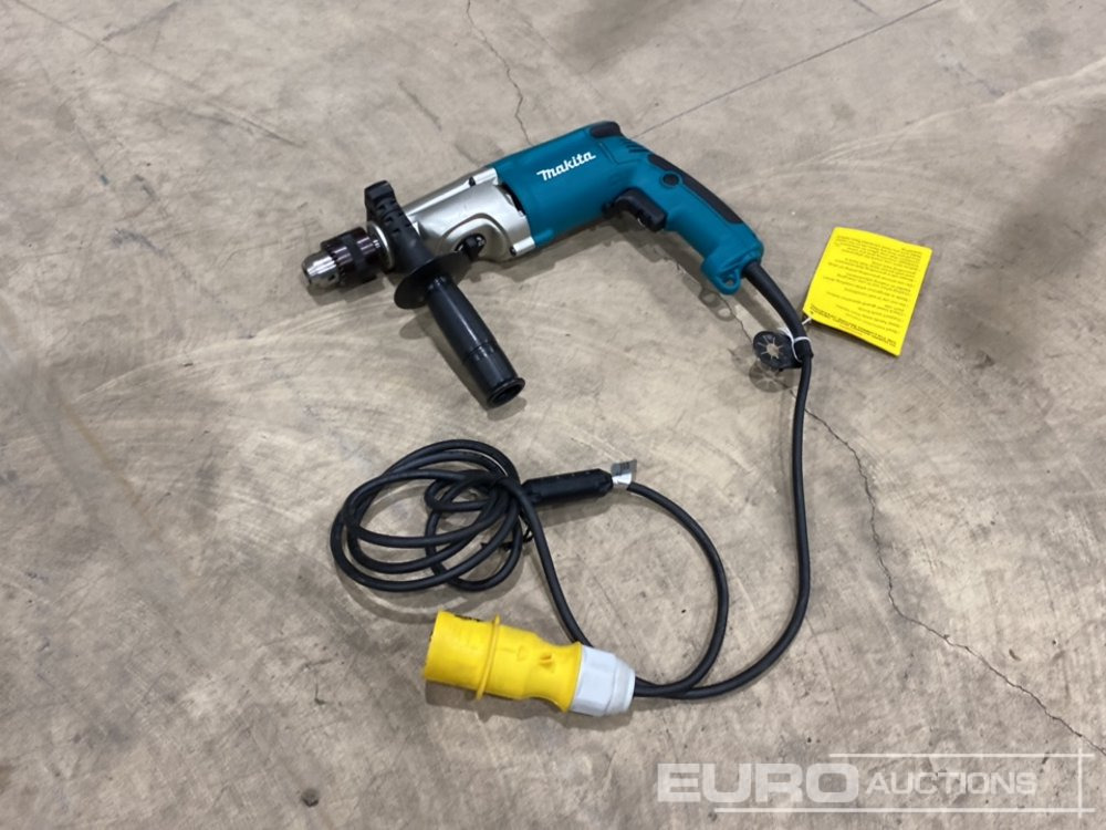 Unused Makita HP2050 110 Volt Drill - Equipo de construcción: foto 1 Unused Makita HP2050 110 Volt Drill - Equipo de construcción: foto 1