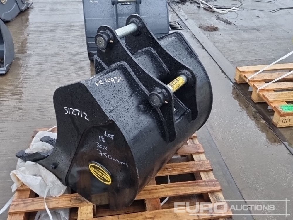 Unused Strickland 30" Digging Bucket 45mm Pin to suit 4-6 Ton Excavator - Cazo: foto 3 Unused Strickland 30" Digging Bucket 45mm Pin to suit 4-6 Ton Excavator - Cazo: foto 3