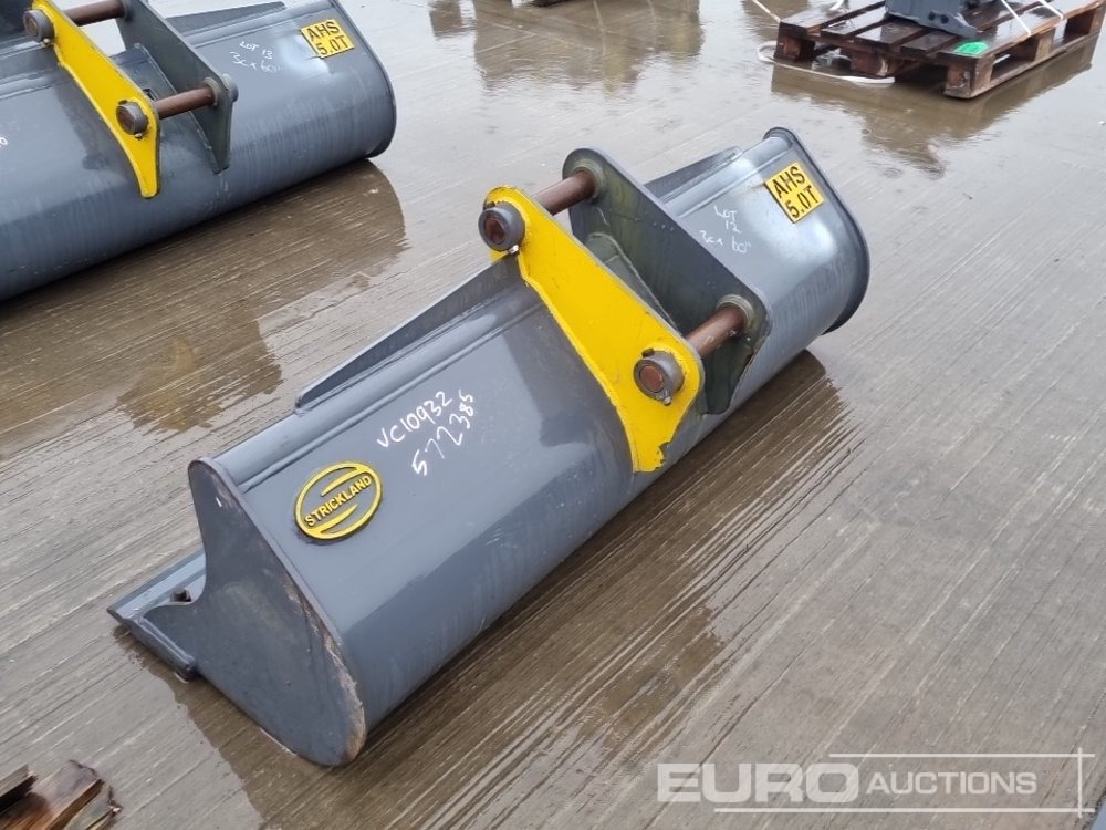 Unused Strickland 60" Ditching Bucket 45mm Pin to suit 4-6 Ton Excavator - Cazo: foto 3 Unused Strickland 60" Ditching Bucket 45mm Pin to suit 4-6 Ton Excavator - Cazo: foto 3