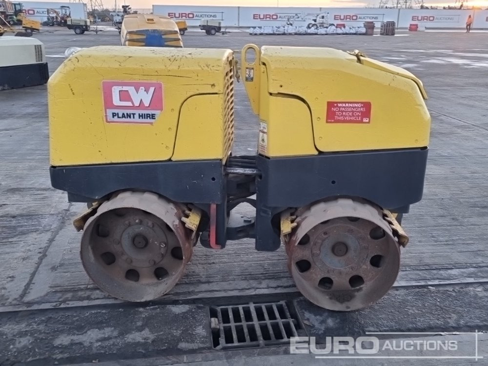 Wacker Neuson Radio Controlled Double Drum Vibrating Padfoot Trenh Roller - Construcción de carreteras: foto 2 Wacker Neuson Radio Controlled Double Drum Vibrating Padfoot Trenh Roller - Construcción de carreteras: foto 2
