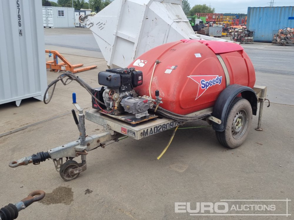 Western Single Axle Plastic Water Bowser, Yanmar Diesel Pressure Washer - Hidrolimpiadora: foto 1 Western Single Axle Plastic Water Bowser, Yanmar Diesel Pressure Washer - Hidrolimpiadora: foto 1