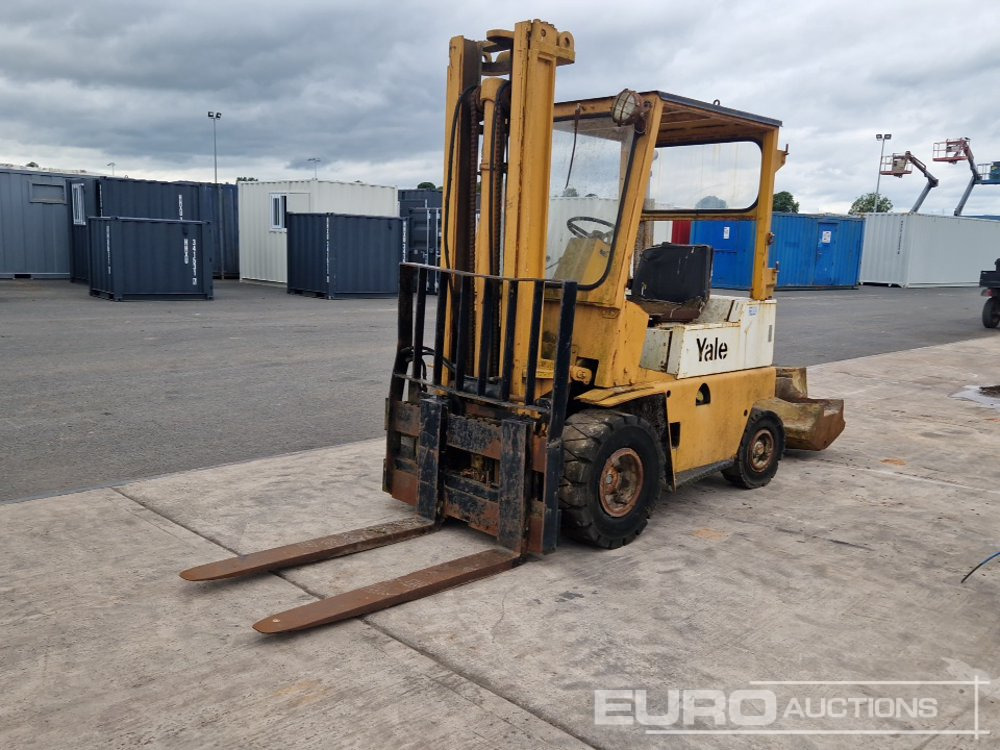 Yale 3 Ton Diesel Forklift, 2 Stage Mast, Sideshift - Carretilla elevadora diésel: foto 1 Yale 3 Ton Diesel Forklift, 2 Stage Mast, Sideshift - Carretilla elevadora diésel: foto 1