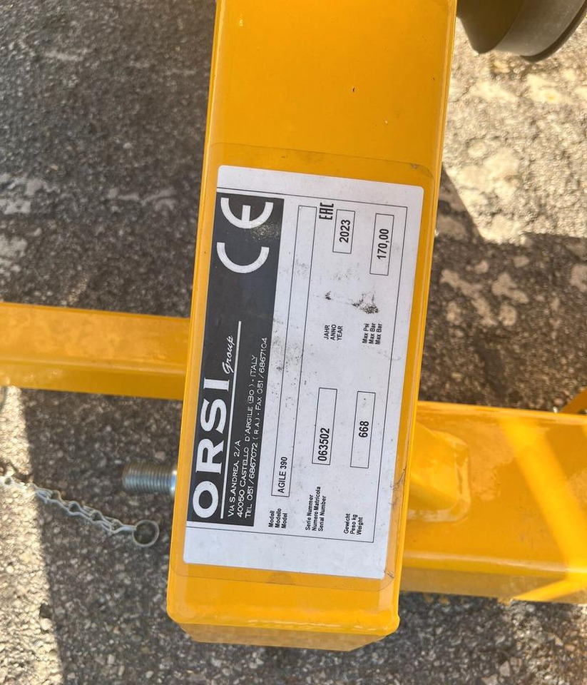 Braccio decespugliatore Orsi Agile 390 - Desbrozadora de brazo: foto 4 Braccio decespugliatore Orsi Agile 390 - Desbrozadora de brazo: foto 4