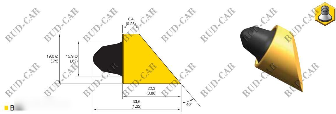 New Cutter, Frez, blades, bits BR1, BR2, BR3, BR4 - Implemento para Perforadora: foto 3 New Cutter, Frez, blades, bits BR1, BR2, BR3, BR4 - Implemento para Perforadora: foto 3