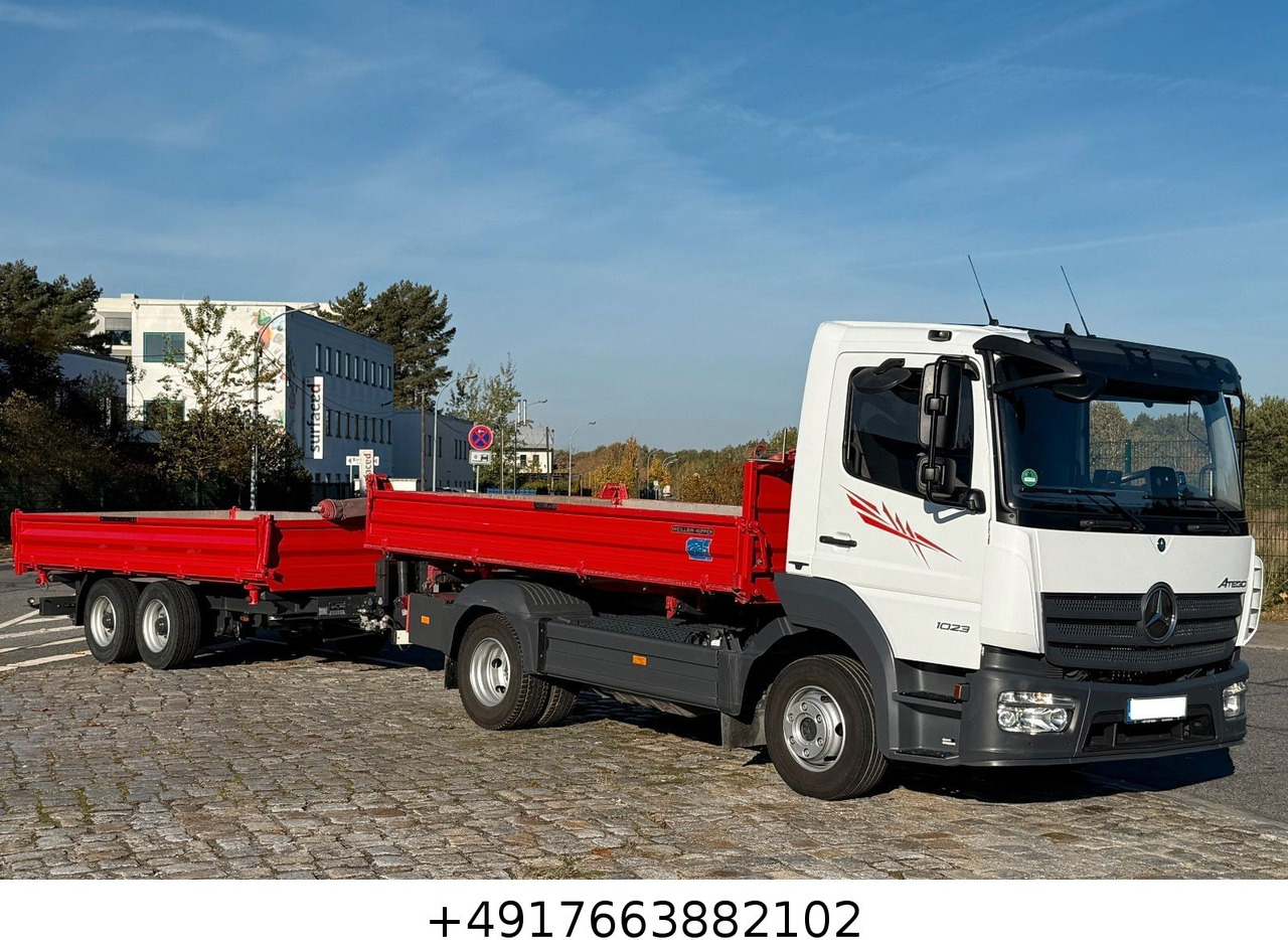 Mercedes-Benz Atego 1023 + Anhänger Dreiseitenkipper - Camión volquete: foto 4 Mercedes-Benz Atego 1023 + Anhänger Dreiseitenkipper - Camión volquete: foto 4