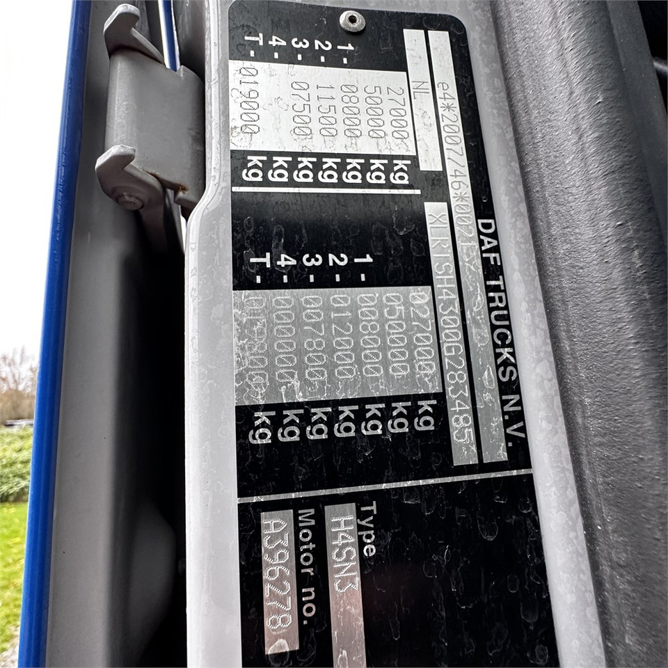 Cabeza tractora DAF XF-Serien FTS: foto 28