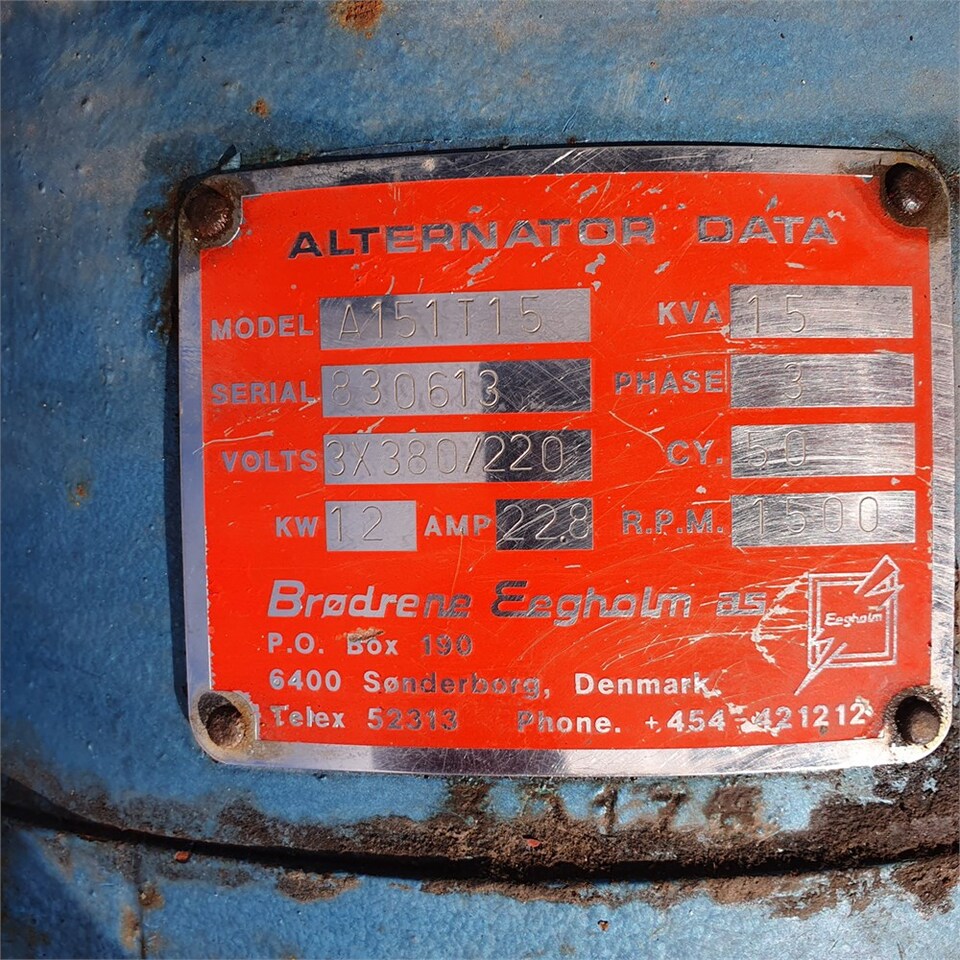 Lister 3 cyl. - Generador industriale: foto 3 Lister 3 cyl. - Generador industriale: foto 3