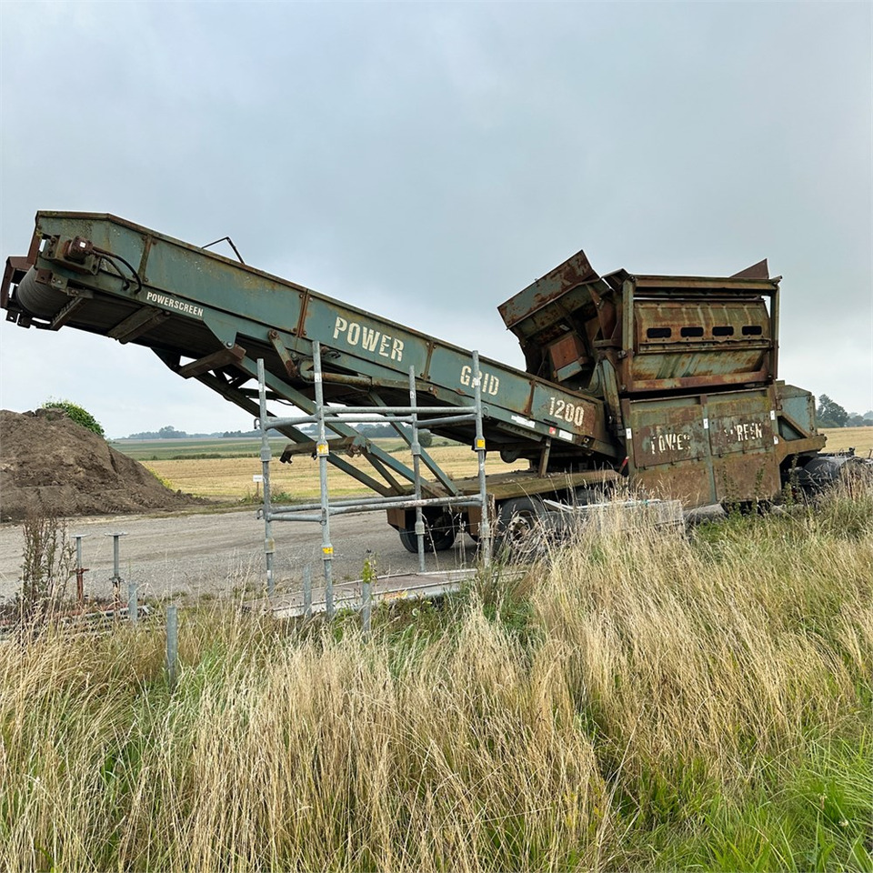 Powerscreen Powergrid 1200 - Cribadora: foto 1 Powerscreen Powergrid 1200 - Cribadora: foto 1