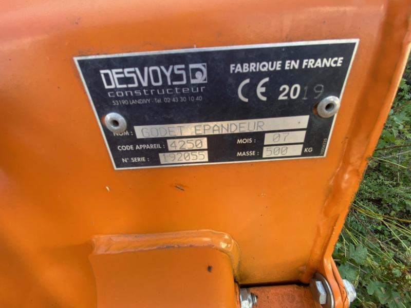 DESVOY GODET EPANDEUR 2M50 - Esparcidor de sal: foto 3 DESVOY GODET EPANDEUR 2M50 - Esparcidor de sal: foto 3