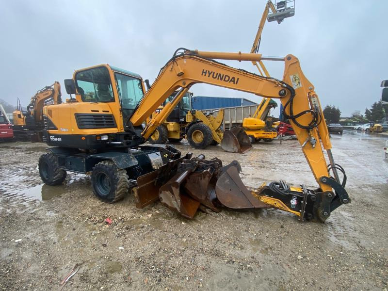 Hyundai ROBEX 55W-9A - Excavadora de ruedas: foto 2 Hyundai ROBEX 55W-9A - Excavadora de ruedas: foto 2