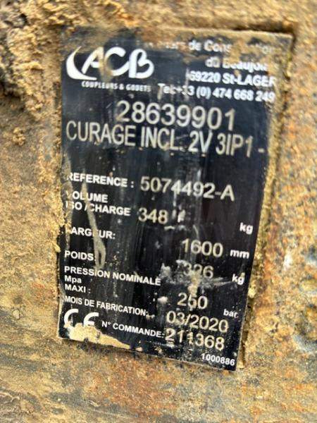 MORIN ORIENTABLE M3 - Cazo para excavadora: foto 4 MORIN ORIENTABLE M3 - Cazo para excavadora: foto 4