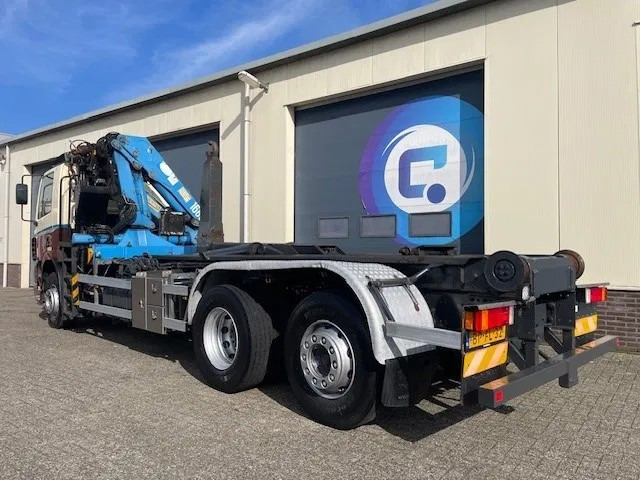 DAF CF 85.340 6X2 Euro 3 - Haakarm containersystem - Hooklift - Abrollkipper - Year 2004 - HMF 1680-K2 Crane - Grua - Ladekran - Autolaadkraan - Camión multibasculante, Camión grúa: foto 2 DAF CF 85.340 6X2 Euro 3 - Haakarm containersystem - Hooklift - Abrollkipper - Year 2004 - HMF 1680-K2 Crane - Grua - Ladekran - Autolaadkraan - Camión multibasculante, Camión grúa: foto 2