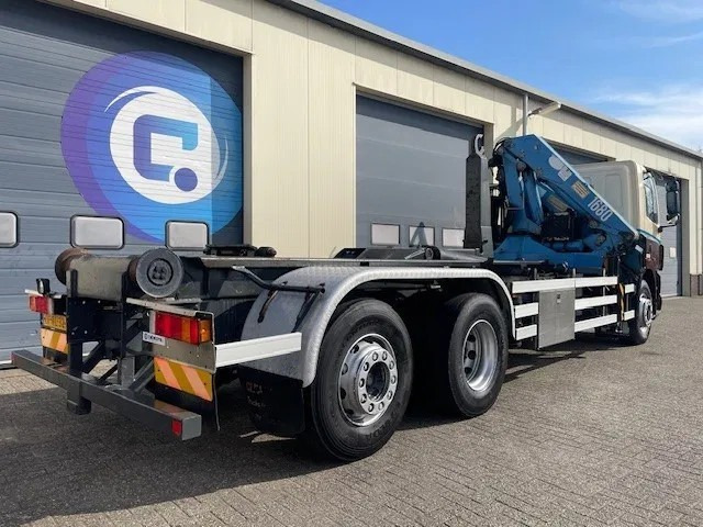 DAF CF 85.340 6X2 Euro 3 - Haakarm containersystem - Hooklift - Abrollkipper - Year 2004 - HMF 1680-K2 Crane - Grua - Ladekran - Autolaadkraan - Camión multibasculante, Camión grúa: foto 3 DAF CF 85.340 6X2 Euro 3 - Haakarm containersystem - Hooklift - Abrollkipper - Year 2004 - HMF 1680-K2 Crane - Grua - Ladekran - Autolaadkraan - Camión multibasculante, Camión grúa: foto 3