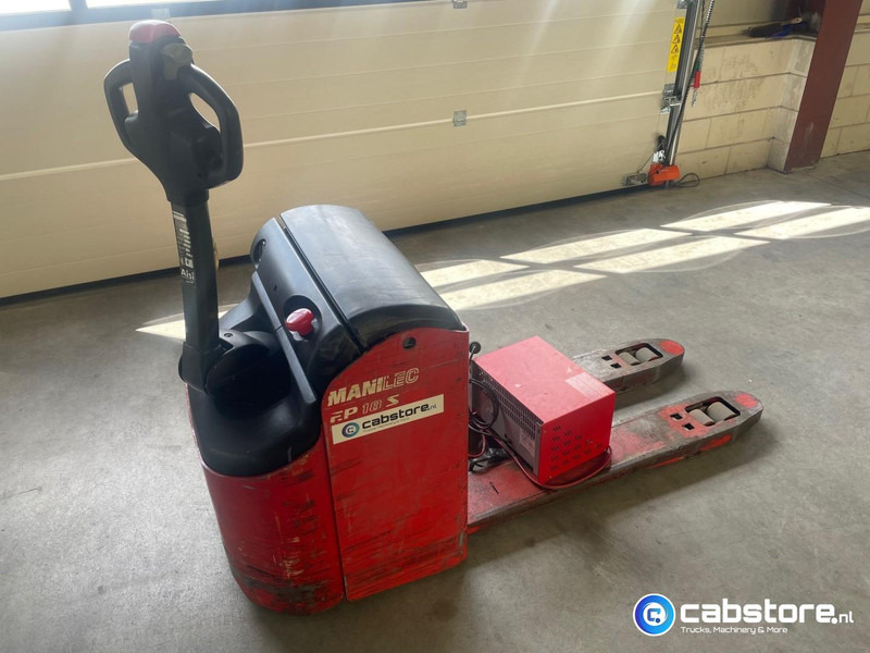 Manitou EP185 Electric Pallettruck Manitou EP185 Electrische palletwagen - Bouwjaar 2007 - Uren 1160 - Transpaleta: foto 1 Manitou EP185 Electric Pallettruck Manitou EP185 Electrische palletwagen - Bouwjaar 2007 - Uren 1160 - Transpaleta: foto 1