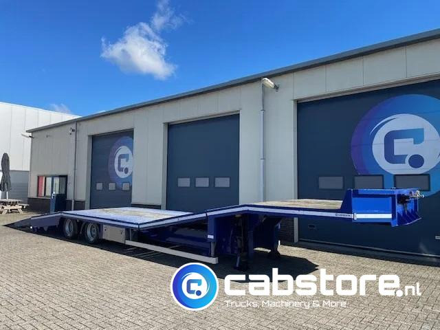 TURBO'S HOET SC22AA 2-assige oprij trailer Machine transporter - Uitschuif ramp !! - Year 2017 - Good condition - - Semirremolque portavehículos: foto 2 TURBO'S HOET SC22AA 2-assige oprij trailer Machine transporter - Uitschuif ramp !! - Year 2017 - Good condition - - Semirremolque portavehículos: foto 2
