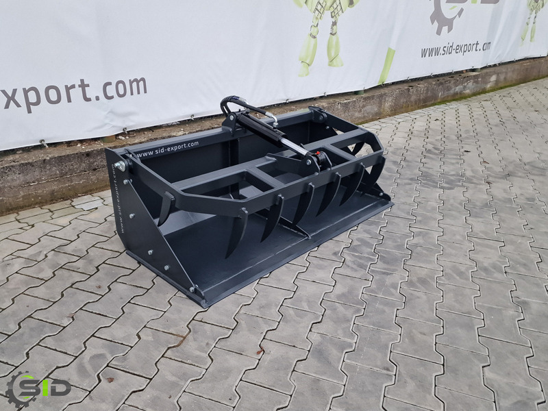 SID Greifschaufel mini geb. Zinken / Grab bucket Mini burned tines 1,0 m - Cuchara de mordazas para Mini tractor: foto 1 SID Greifschaufel mini geb. Zinken / Grab bucket Mini burned tines 1,0 m - Cuchara de mordazas para Mini tractor: foto 1