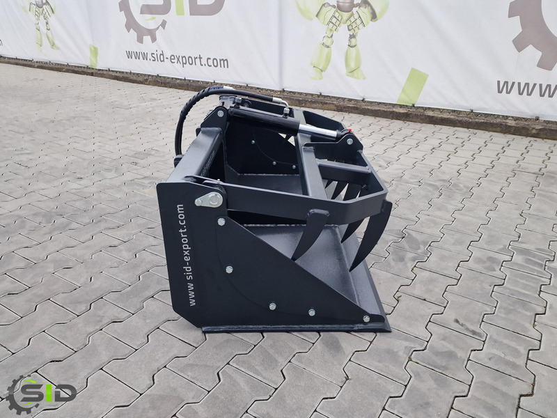 SID Greifschaufel mini geb. Zinken / Grab bucket Mini burned tines 1,0 m - Cuchara de mordazas para Mini tractor: foto 2 SID Greifschaufel mini geb. Zinken / Grab bucket Mini burned tines 1,0 m - Cuchara de mordazas para Mini tractor: foto 2