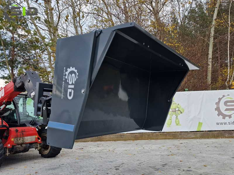 SID Kippmulde Transportcontainer Heckcontainer / Transport heavy cargo box 1,8 m - Cazo cargador para Maquinaria agrícola: foto 1 SID Kippmulde Transportcontainer Heckcontainer / Transport heavy cargo box 1,8 m - Cazo cargador para Maquinaria agrícola: foto 1