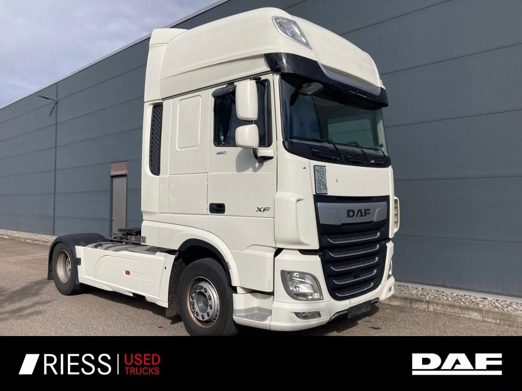 DAF XF 480 FT Super Space Cab Intarder Standklima 2 - Cabeza tractora: foto 1 DAF XF 480 FT Super Space Cab Intarder Standklima 2 - Cabeza tractora: foto 1