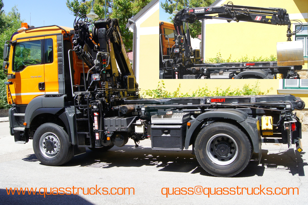MAN TGA 18.360 BL 4x4/Euro4/TÜV/HIAB 111 korbfähig/MULTILIFT/Winterdienst - Camión con equipo de cable, Camión grúa: foto 3 MAN TGA 18.360 BL 4x4/Euro4/TÜV/HIAB 111 korbfähig/MULTILIFT/Winterdienst - Camión con equipo de cable, Camión grúa: foto 3