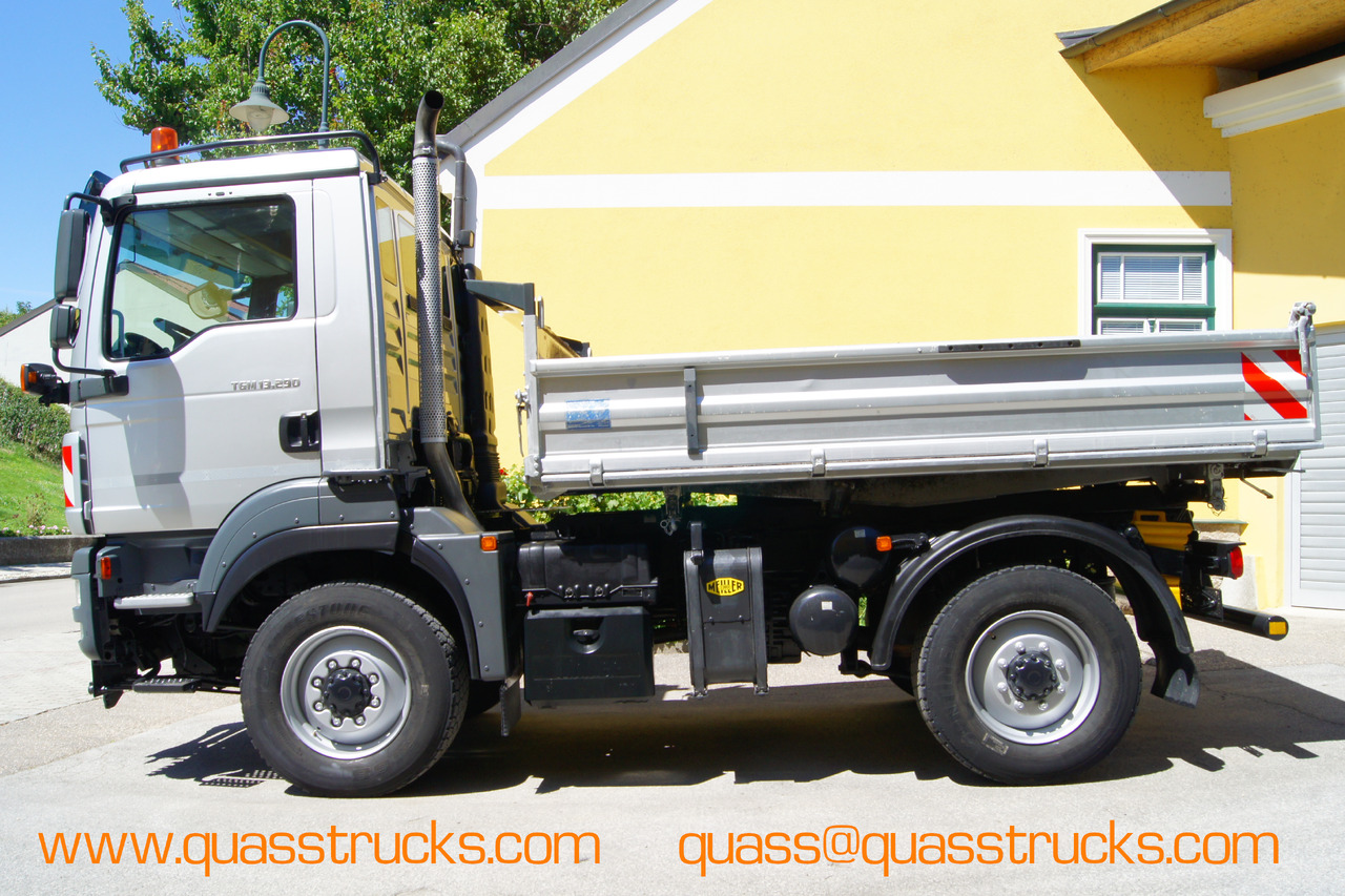MAN TGM 13.290/4x4/TÜV/Euro 5/einzelbereift/Winterdienst/MEILLER - Máquina quitanieve: foto 2 MAN TGM 13.290/4x4/TÜV/Euro 5/einzelbereift/Winterdienst/MEILLER - Máquina quitanieve: foto 2