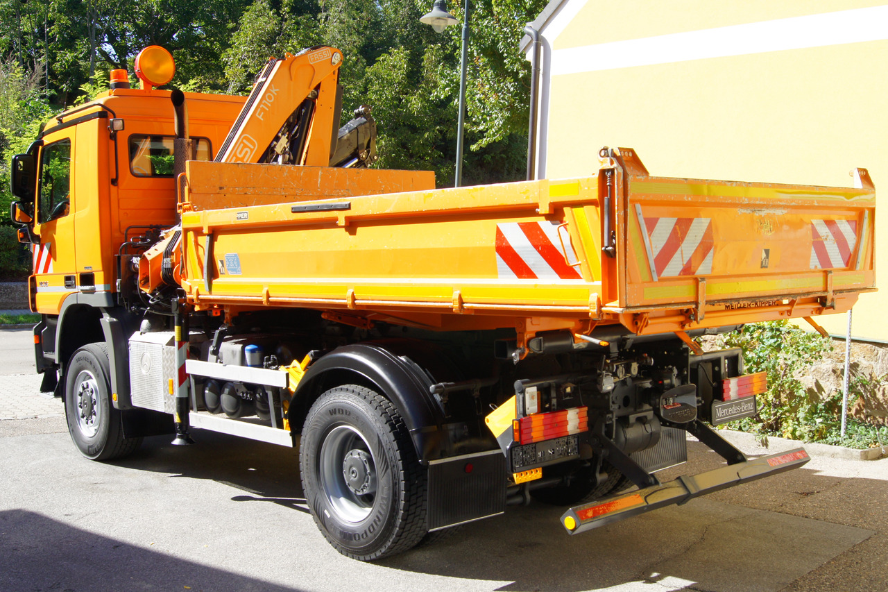 MERCEDES-BENZ ACTROS 1836 /4x4/TÜV/FASSI 110/MEILLER/Wechselsystem/Winterdienst - Camión grúa: foto 3 MERCEDES-BENZ ACTROS 1836 /4x4/TÜV/FASSI 110/MEILLER/Wechselsystem/Winterdienst - Camión grúa: foto 3