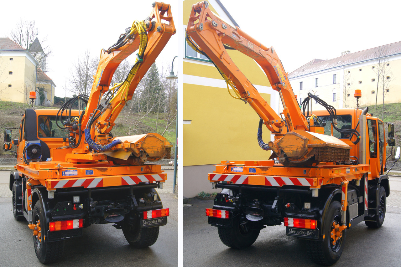 Mercedes-Benz Unimog U 400/TÜV/Hydrostat/Mähtür +MULAG MHU 800 - Vehículo municipal: foto 5 Mercedes-Benz Unimog U 400/TÜV/Hydrostat/Mähtür +MULAG MHU 800 - Vehículo municipal: foto 5