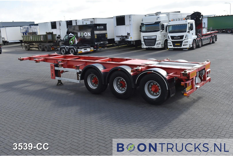 Burg BPO 12-27 CCXGX-00 TANK CHASSIS | 20-30ft * 3800 Kg * NL TRAILER - Semirremolque portacontenedore/ Intercambiable: foto 3 Burg BPO 12-27 CCXGX-00 TANK CHASSIS | 20-30ft * 3800 Kg * NL TRAILER - Semirremolque portacontenedore/ Intercambiable: foto 3