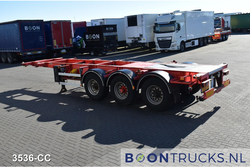 Burg BPO 12 27CDM12 TANK CHASSIS | 20-30ft * 3800 Kg * NL TRAILER - Semirremolque portacontenedore/ Intercambiable: foto 3 Burg BPO 12 27CDM12 TANK CHASSIS | 20-30ft * 3800 Kg * NL TRAILER - Semirremolque portacontenedore/ Intercambiable: foto 3