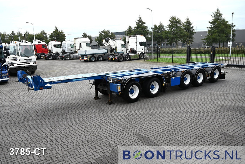 D-Tec CT-60-05D | 2x20-30-40-45ft HC * 3x STEERING * 4x LIFT AXLE * NL TRAILER - Semirremolque portacontenedore/ Intercambiable: foto 5 D-Tec CT-60-05D | 2x20-30-40-45ft HC * 3x STEERING * 4x LIFT AXLE * NL TRAILER - Semirremolque portacontenedore/ Intercambiable: foto 5
