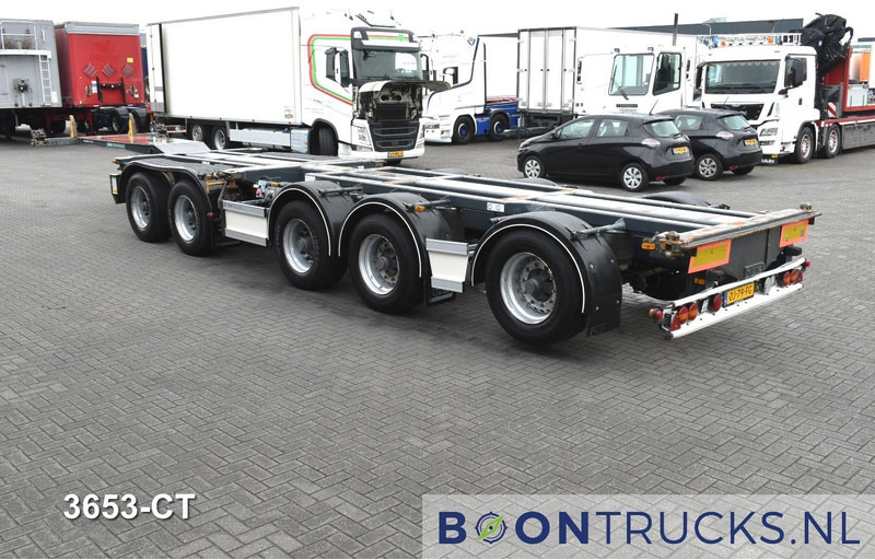 D-Tec CT-60-05D COMBITRAILER | 2x20-30-40-45ft HC * 3x STEERING * 3x LIFT AXLE * NL TRAILER - Semirremolque portacontenedore/ Intercambiable: foto 3 D-Tec CT-60-05D COMBITRAILER | 2x20-30-40-45ft HC * 3x STEERING * 3x LIFT AXLE * NL TRAILER - Semirremolque portacontenedore/ Intercambiable: foto 3