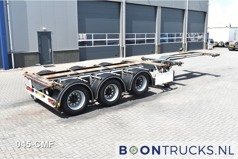 D-Tec FLEXITRAILER | 2x20-30-40-45ft HC * 2x EXTENDABLE * LIFT AXLE * NL TRAILER - Semirremolque portacontenedore/ Intercambiable: foto 1 D-Tec FLEXITRAILER | 2x20-30-40-45ft HC * 2x EXTENDABLE * LIFT AXLE * NL TRAILER - Semirremolque portacontenedore/ Intercambiable: foto 1