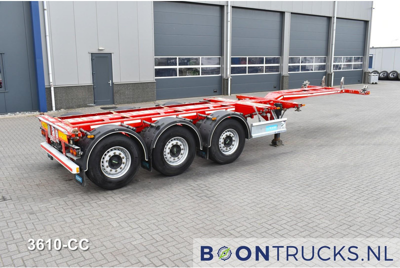 D-Tec FLEXITRAILER | 2x20-30-40-45ft HC * 2x LIFT AXLE * 2x EXTENDABLE * DISC BRAKES - Semirremolque portacontenedore/ Intercambiable: foto 1 D-Tec FLEXITRAILER | 2x20-30-40-45ft HC * 2x LIFT AXLE * 2x EXTENDABLE * DISC BRAKES - Semirremolque portacontenedore/ Intercambiable: foto 1