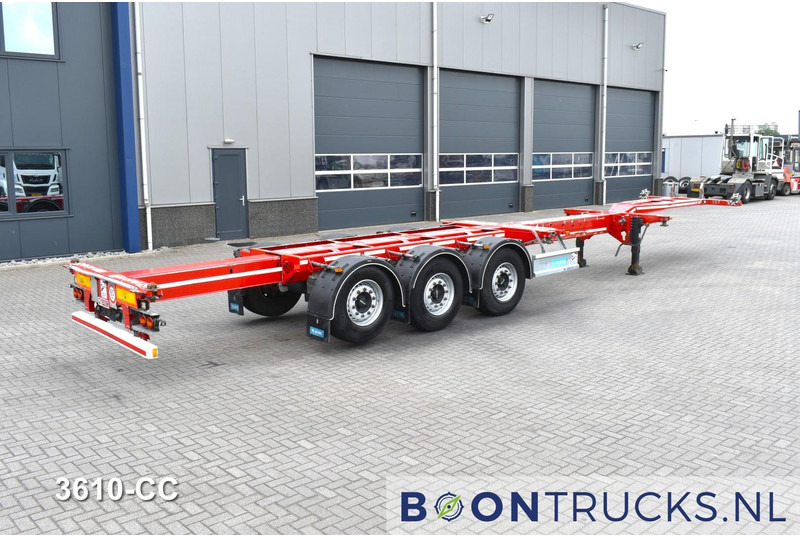 D-Tec FLEXITRAILER | 2x20-30-40-45ft HC * 2x LIFT AXLE * 2x EXTENDABLE * DISC BRAKES - Semirremolque portacontenedore/ Intercambiable: foto 2 D-Tec FLEXITRAILER | 2x20-30-40-45ft HC * 2x LIFT AXLE * 2x EXTENDABLE * DISC BRAKES - Semirremolque portacontenedore/ Intercambiable: foto 2