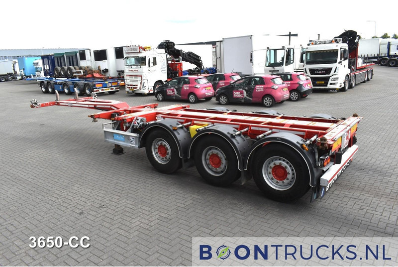 D-Tec FLEXITRAILER | 2x20-30-40-45ft HC * 2x LIFT AXLE * 2x EXTENDABLE * MOT 11-2025 - Semirremolque portacontenedore/ Intercambiable: foto 3 D-Tec FLEXITRAILER | 2x20-30-40-45ft HC * 2x LIFT AXLE * 2x EXTENDABLE * MOT 11-2025 - Semirremolque portacontenedore/ Intercambiable: foto 3