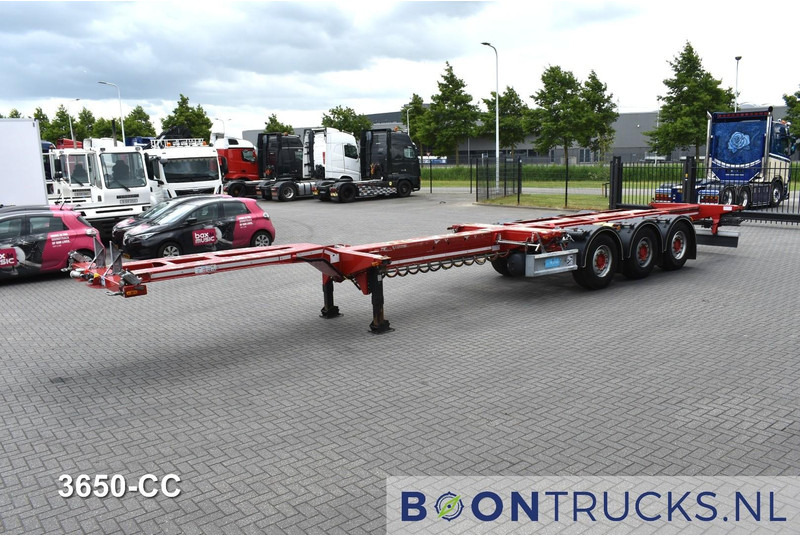 D-Tec FLEXITRAILER | 2x20-30-40-45ft HC * 2x LIFT AXLE * 2x EXTENDABLE * MOT 11-2025 - Semirremolque portacontenedore/ Intercambiable: foto 5 D-Tec FLEXITRAILER | 2x20-30-40-45ft HC * 2x LIFT AXLE * 2x EXTENDABLE * MOT 11-2025 - Semirremolque portacontenedore/ Intercambiable: foto 5