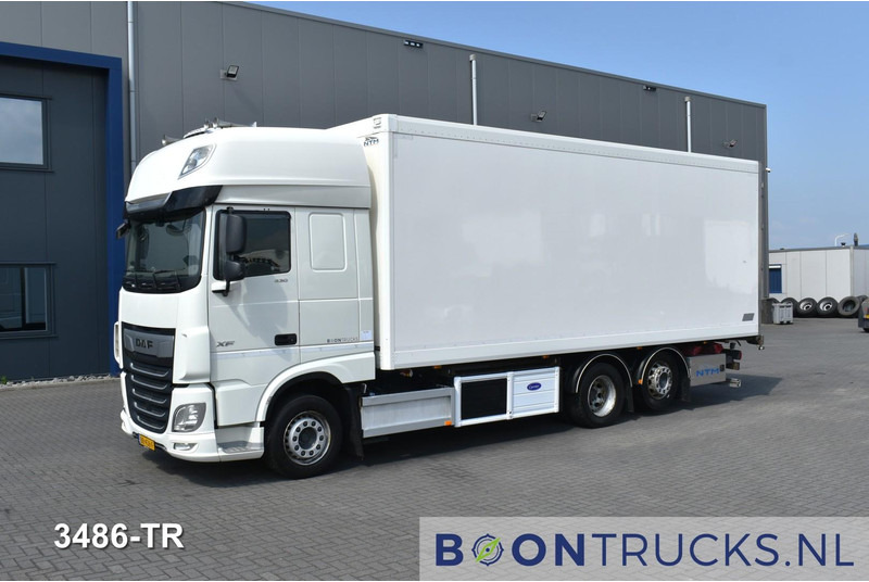 DAF XF 530 6x2 | NTM BOX + CARRIER * LIFT/STEERING AXLE * LZV - Camión caja cerrada: foto 1 DAF XF 530 6x2 | NTM BOX + CARRIER * LIFT/STEERING AXLE * LZV - Camión caja cerrada: foto 1
