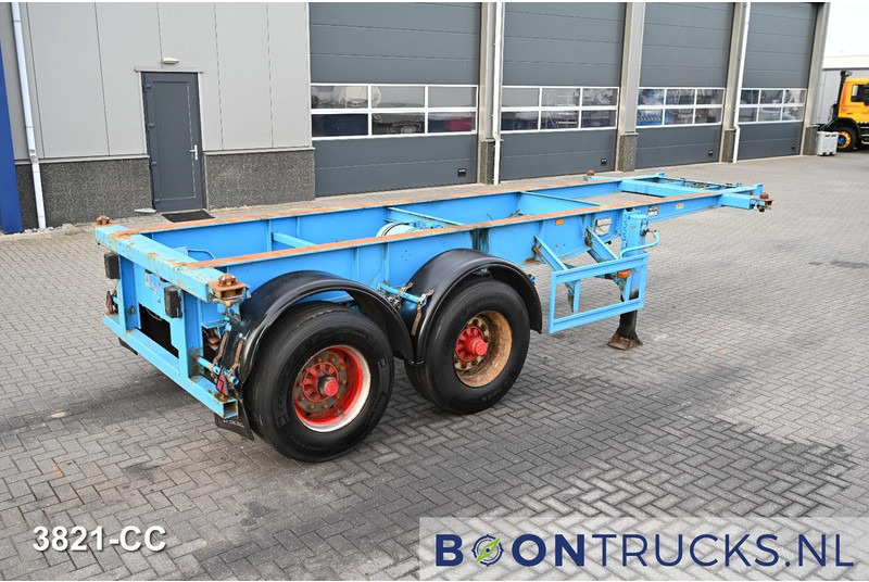 KOHLER CS 20/2 CHASSIS | 20ft * STEEL SUSPENSION * BPW / DRUM * 9x AVAILABLE - Semirremolque portacontenedore/ Intercambiable: foto 1 KOHLER CS 20/2 CHASSIS | 20ft * STEEL SUSPENSION * BPW / DRUM * 9x AVAILABLE - Semirremolque portacontenedore/ Intercambiable: foto 1
