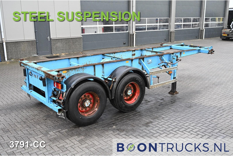 KOHLER CS 20/2 CHASSIS | 20ft * STEEL SUSPENSION * SAF / DRUM * 6x AVAILABLE - Semirremolque portacontenedore/ Intercambiable: foto 1 KOHLER CS 20/2 CHASSIS | 20ft * STEEL SUSPENSION * SAF / DRUM * 6x AVAILABLE - Semirremolque portacontenedore/ Intercambiable: foto 1