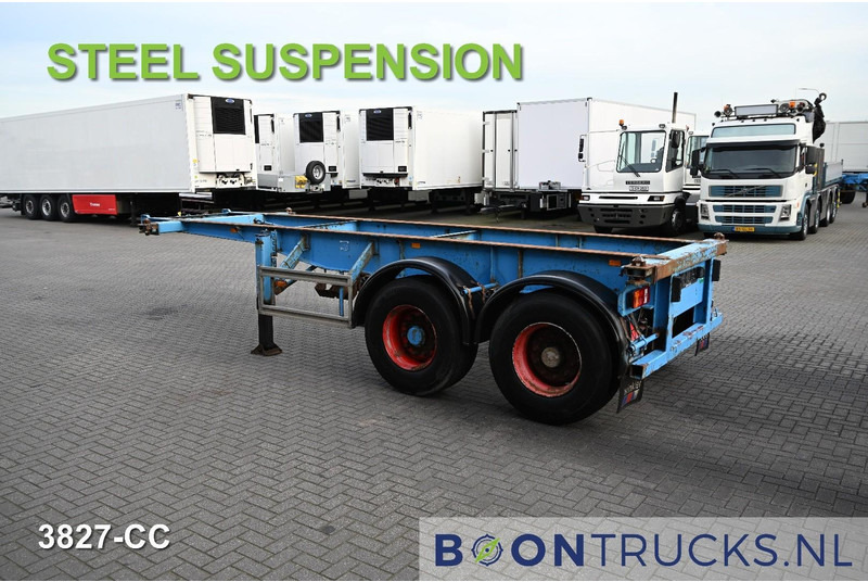KOHLER CS 20/2 CHASSIS | 20ft * STEEL SUSPENSION * SAF / DRUM * 9x AVAILABLE - Semirremolque portacontenedore/ Intercambiable: foto 2 KOHLER CS 20/2 CHASSIS | 20ft * STEEL SUSPENSION * SAF / DRUM * 9x AVAILABLE - Semirremolque portacontenedore/ Intercambiable: foto 2