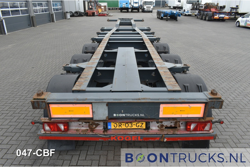 Semirremolque portacontenedore/ Intercambiable Kögel PORT 40 SIMPLEX 20 | 2x20-30-40ft HC * EXTENDABLE REAR * NL TRAILER: foto 6
