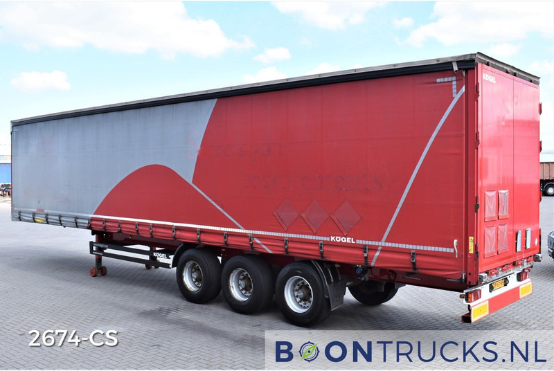 Kögel SN 24 | HARDWOOD FLOOR * ALU BOARDS * NL TRAILER * TOP! * - Semirremolque lona: foto 4 Kögel SN 24 | HARDWOOD FLOOR * ALU BOARDS * NL TRAILER * TOP! * - Semirremolque lona: foto 4