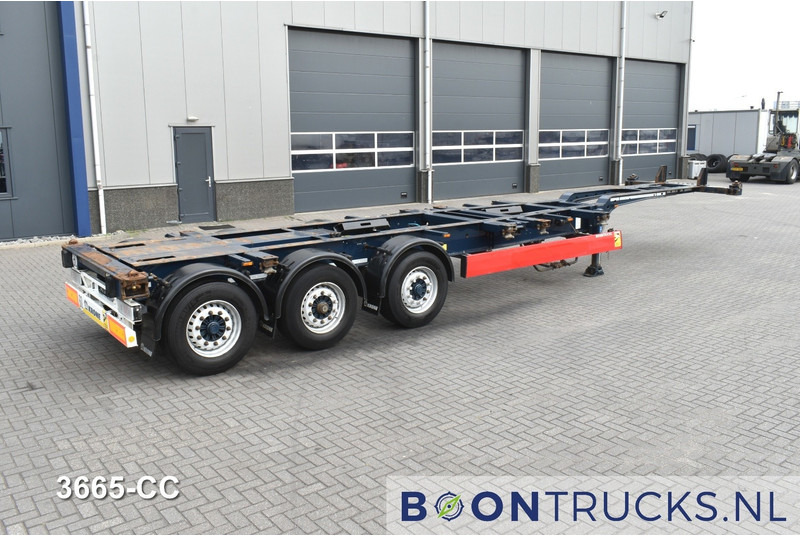 Krone SD BOX LINER | 2x20-40-45ft HC * LIFT AXLE * BPW/DISC * EXTENDABLE REAR * 10x AVAILABLE - Semirremolque portacontenedore/ Intercambiable: foto 1 Krone SD BOX LINER | 2x20-40-45ft HC * LIFT AXLE * BPW/DISC * EXTENDABLE REAR * 10x AVAILABLE - Semirremolque portacontenedore/ Intercambiable: foto 1