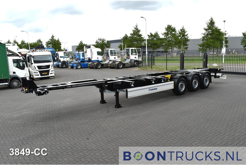 Krone SD BOX LINER NEW / UNREGISTERED | 2x20-40-45ft * LIFT AXLE * DISC BRAKES - Semirremolque portacontenedore/ Intercambiable: foto 5 Krone SD BOX LINER NEW / UNREGISTERED | 2x20-40-45ft * LIFT AXLE * DISC BRAKES - Semirremolque portacontenedore/ Intercambiable: foto 5